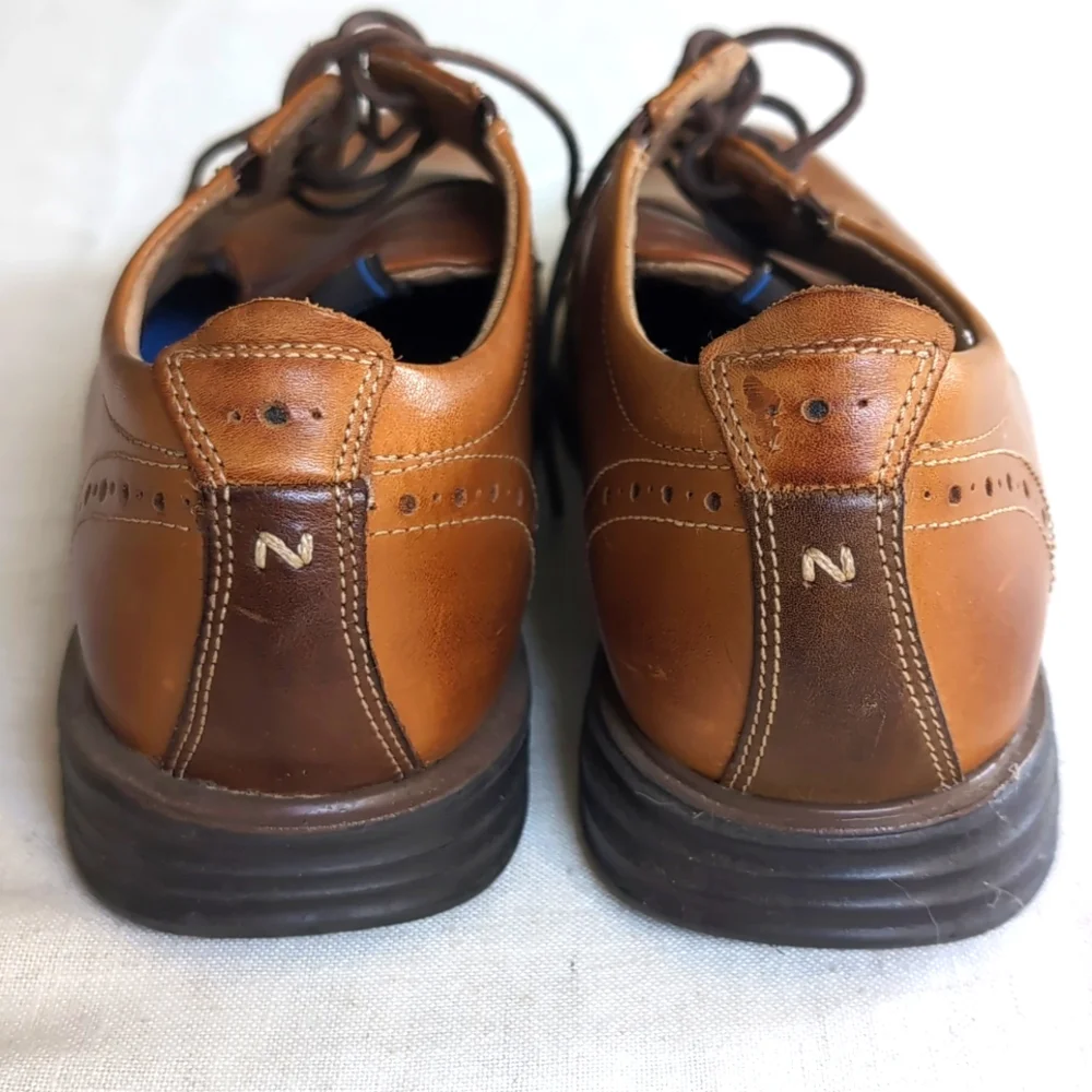 Mens Nunn Bush Brown Leather Dress Shoes. Size 10 M. - Picture 2 of 8